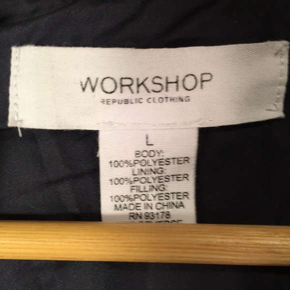 Workshop Grey Quilted Vest - Picture 3 of 6